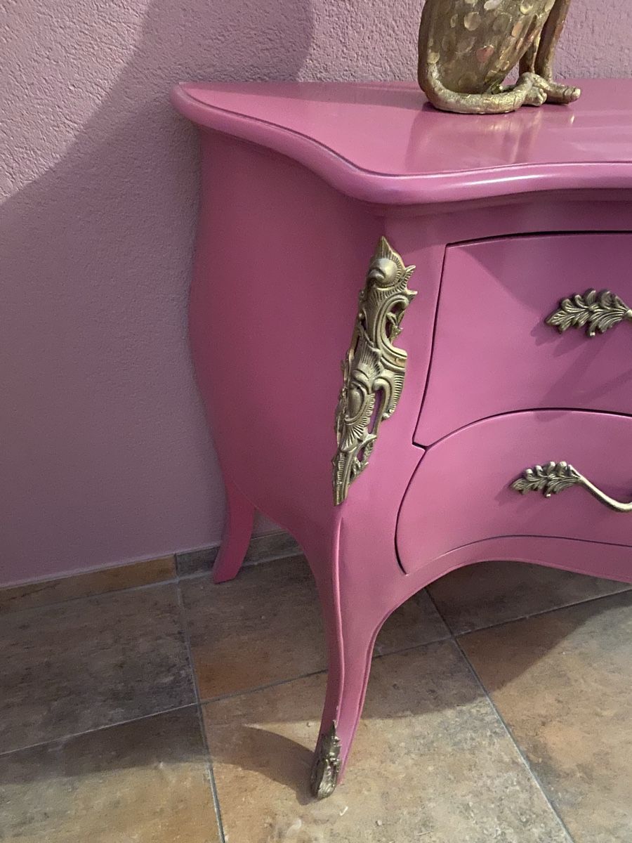 Cassettiere: Barock-Kommode im Louis XV Stil / PINK – Nuovo (secondo la descrizione) da Wolfwil venduto da ISAsShop 3