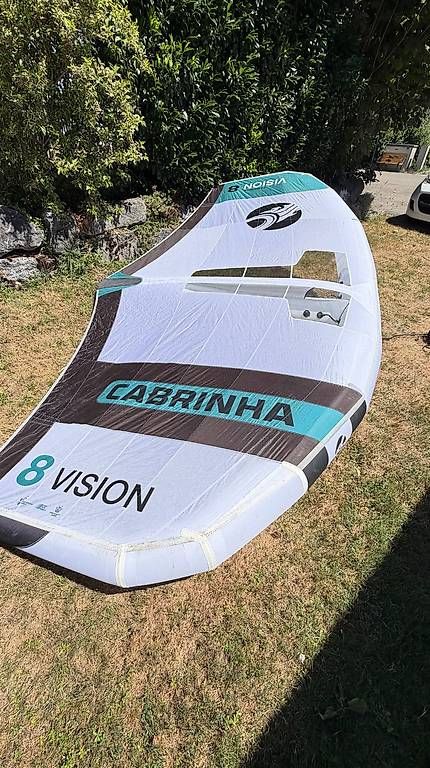 Aquilone: Cabrinha Vision 8m, weiss, Jg. 2024 – Usato da Algetshausen venduto da Viner03