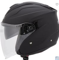 Motorradhelm NISHUA Grösse XL  (61/62 cm) matt schwarz