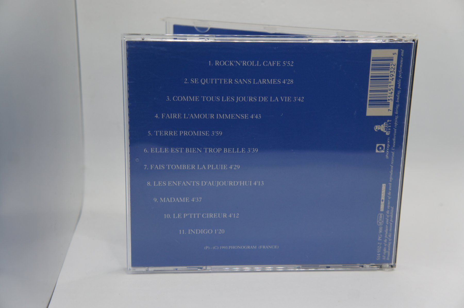 CDs: CD François Feldman – Indigo – Gebraucht aus Ernetschwil von luisvonerni 2