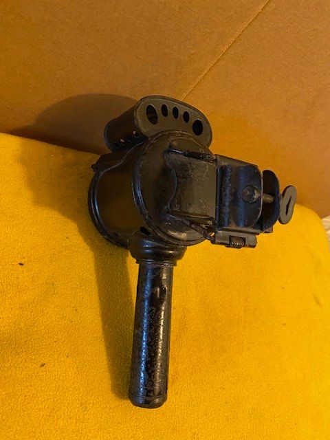 Armée suisse Lampes: ANTIKE VELOKERZEN LAMPE – D'occasion à Chur par silbermon 2