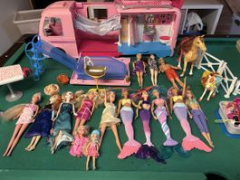 Barbie Wohnmobil , Puppen und Zubehör 