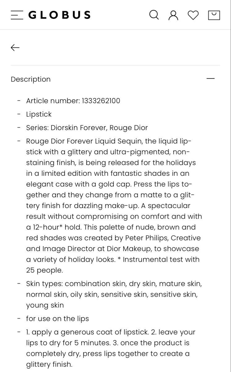 Dior Make-up: Dior Rouge Dior Forever Liquid Sequin glitter – Gebraucht aus Baden von Tiffany6878 6