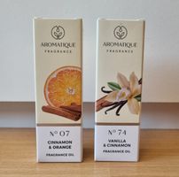 2x Duftöle - Zimt & Orange und Vanille & Zimt - 12ml