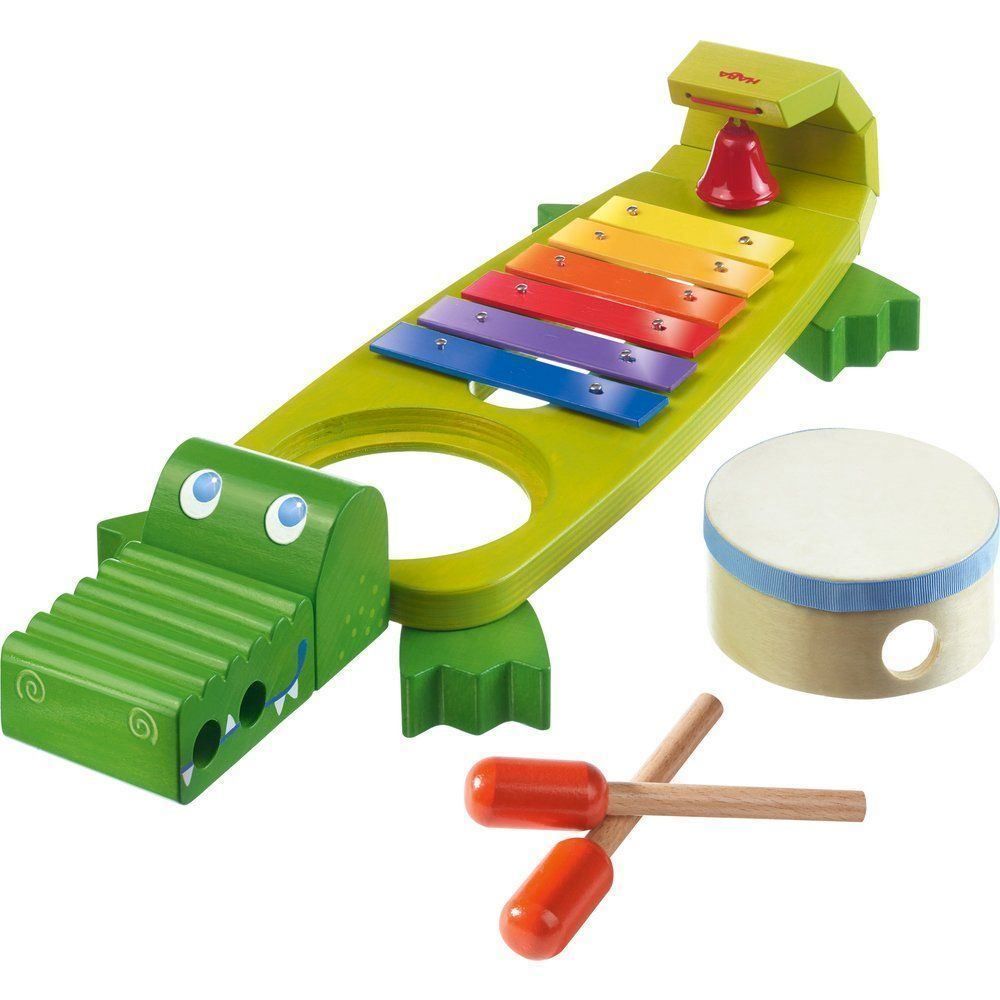 Haba Giocattoli: Crocodile musical – Nuovo e nell'imballaggio originale da Boudry venduto da step2blind