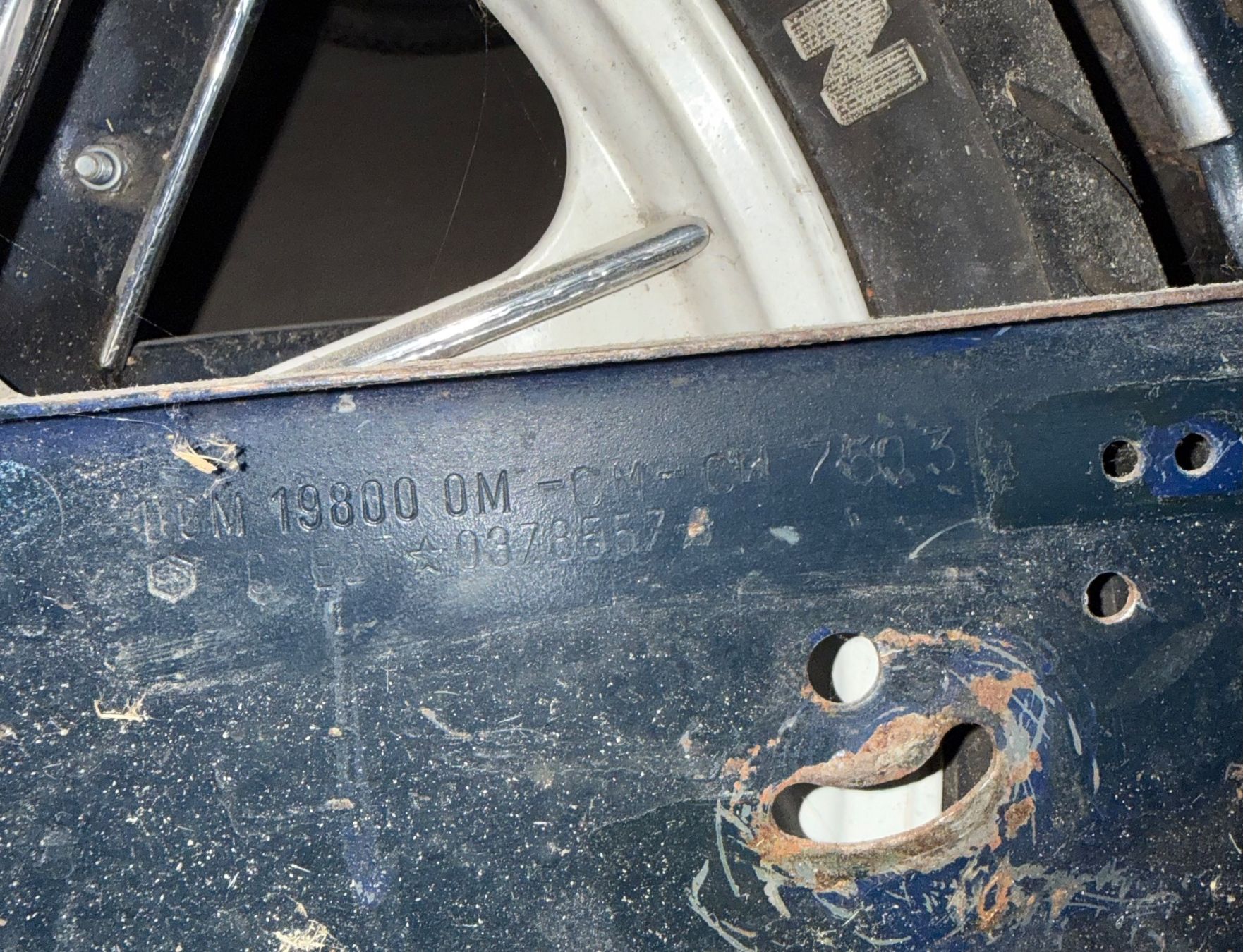 Piaggio Ciclomotori: Mofa Piaggio Ciao Rahmen – Difettoso da Linden venduto da Robin.36 4