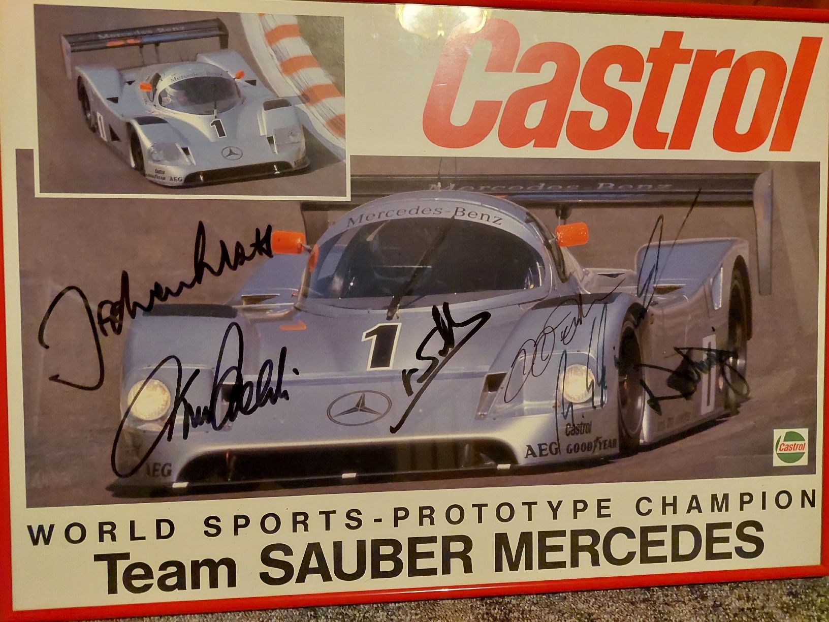 Foto & Immagini: Sauber Team Bild mit Unterschriften – Usato da Buchs SG venduto da jackon 2