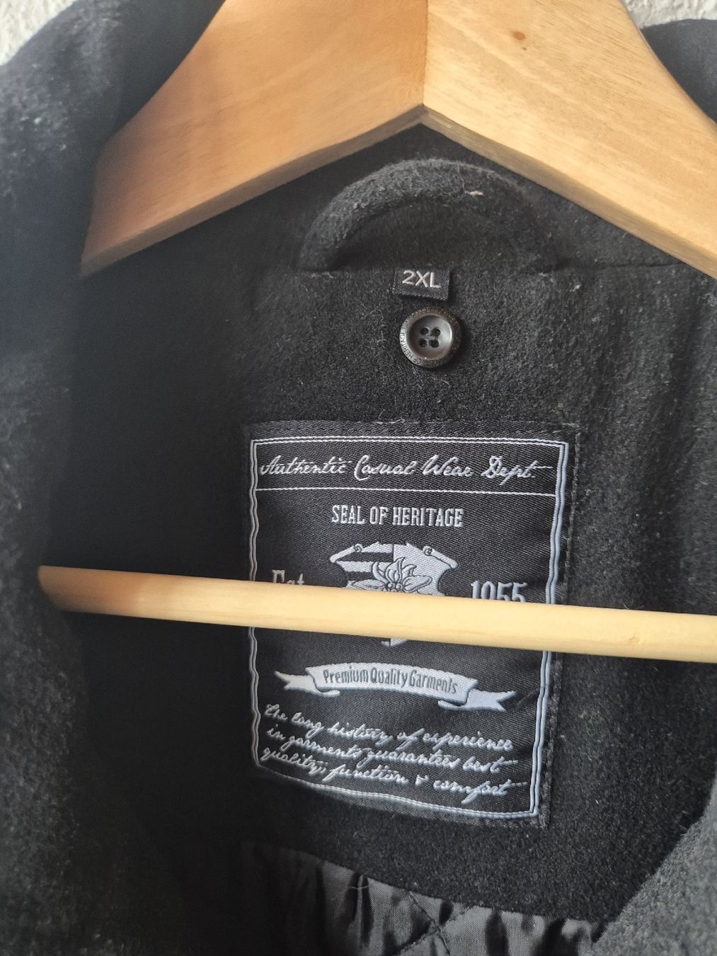 Giacche: Schwarze Filzjacke 2XL  – Usato da Bülach venduto da Max_W. 1