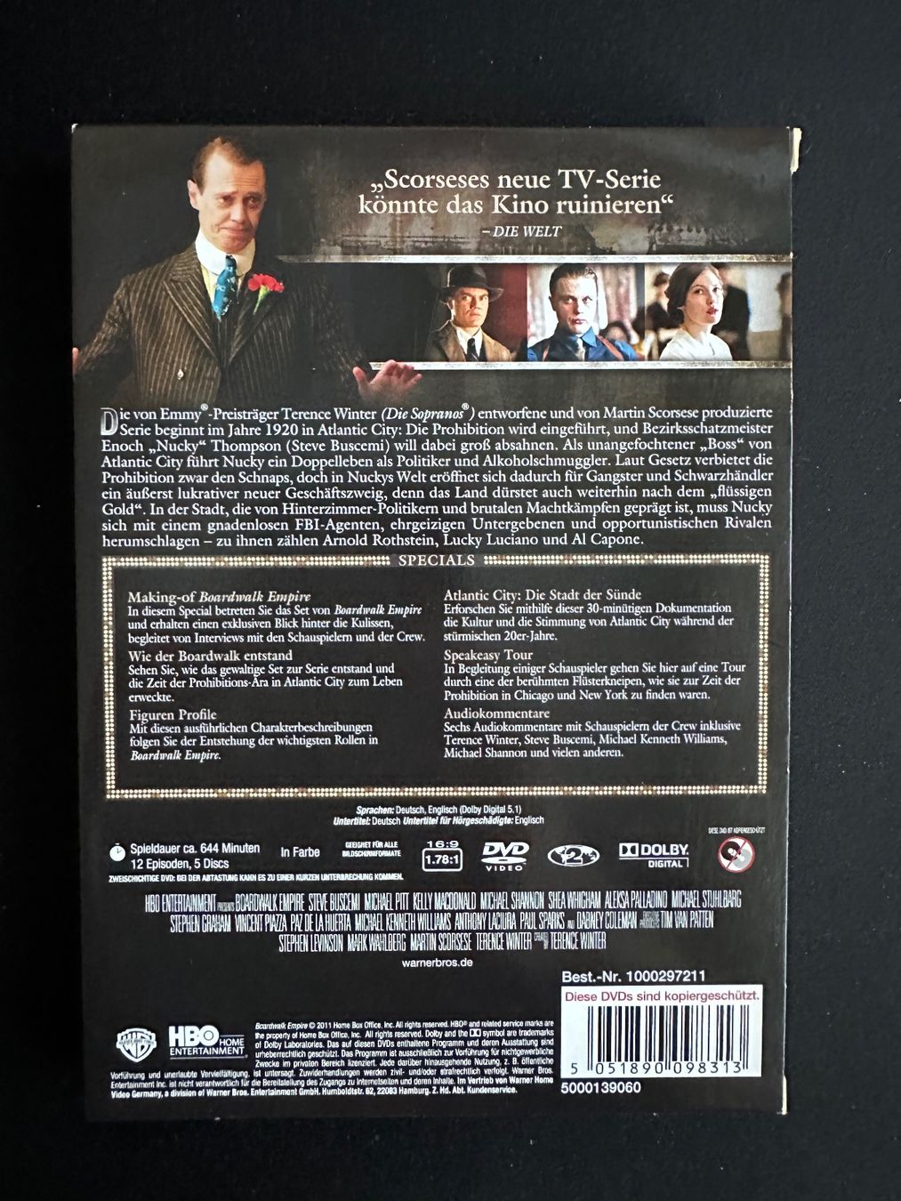 Tutti i DVDs: Boardwalk Empire Staffel 1 DVD Box – Usato da Grenchen venduto da redstar03 1