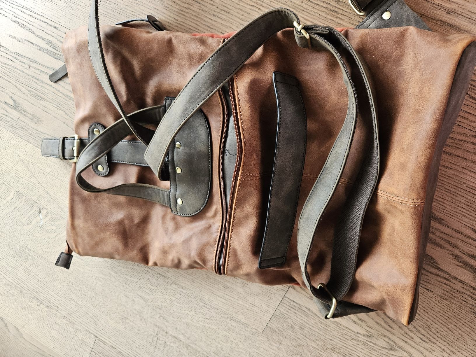 Zaini: Rucksack, baun/orange guter Zustand. – Usato da Menziken venduto da the_zw6x 4