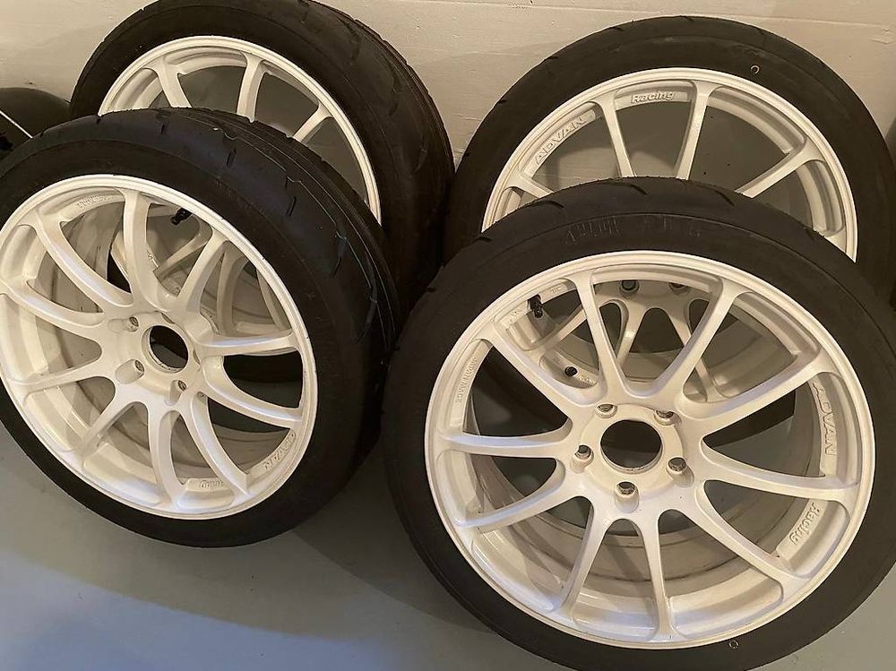 4 x Advan RZ Felgen inkl. neuen Toyo R888R und CH-Zulassung! (Gebraucht ...