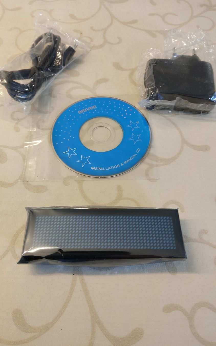 Componenti elettronici: LED Laufschrift Anzeige, programmierbar, Neu & Original! – Nuovo e nell'imballaggio originale da Zunzgen venduto da flockahug 2
