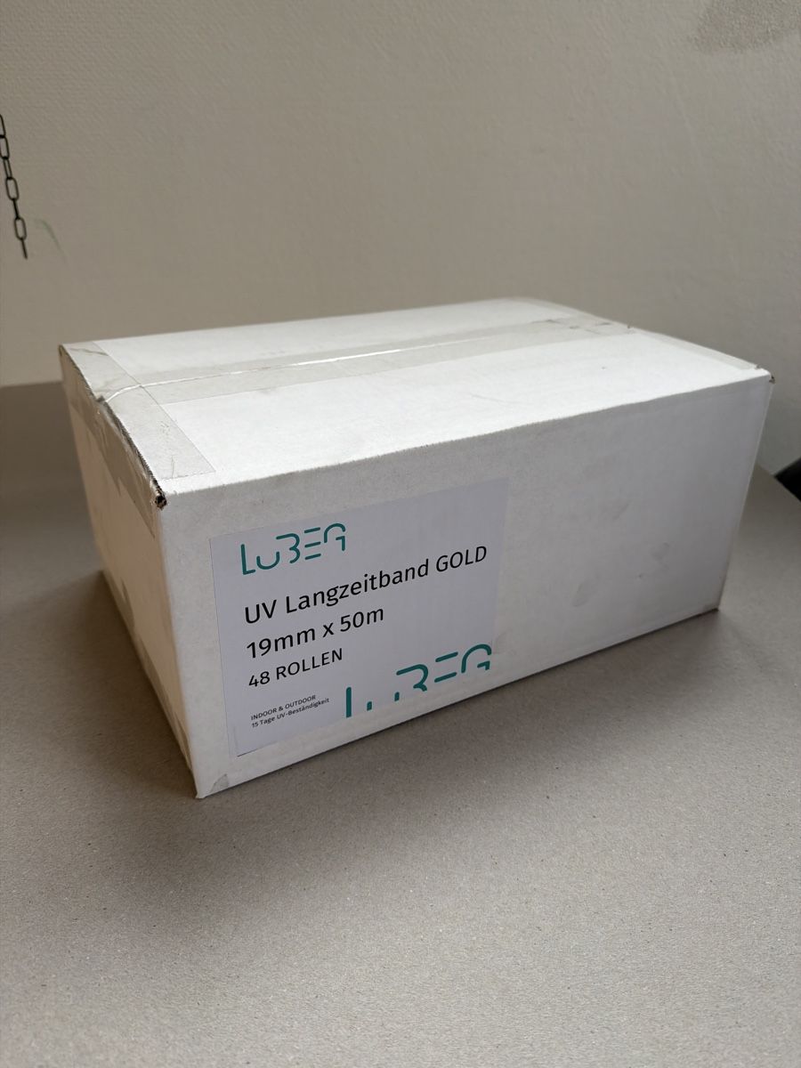 Altro materiale per ufficio: Malertape Gold 19mm/50m – Nuovo e nell'imballaggio originale da Mettmenstetten venduto da LUCA-27-- 1