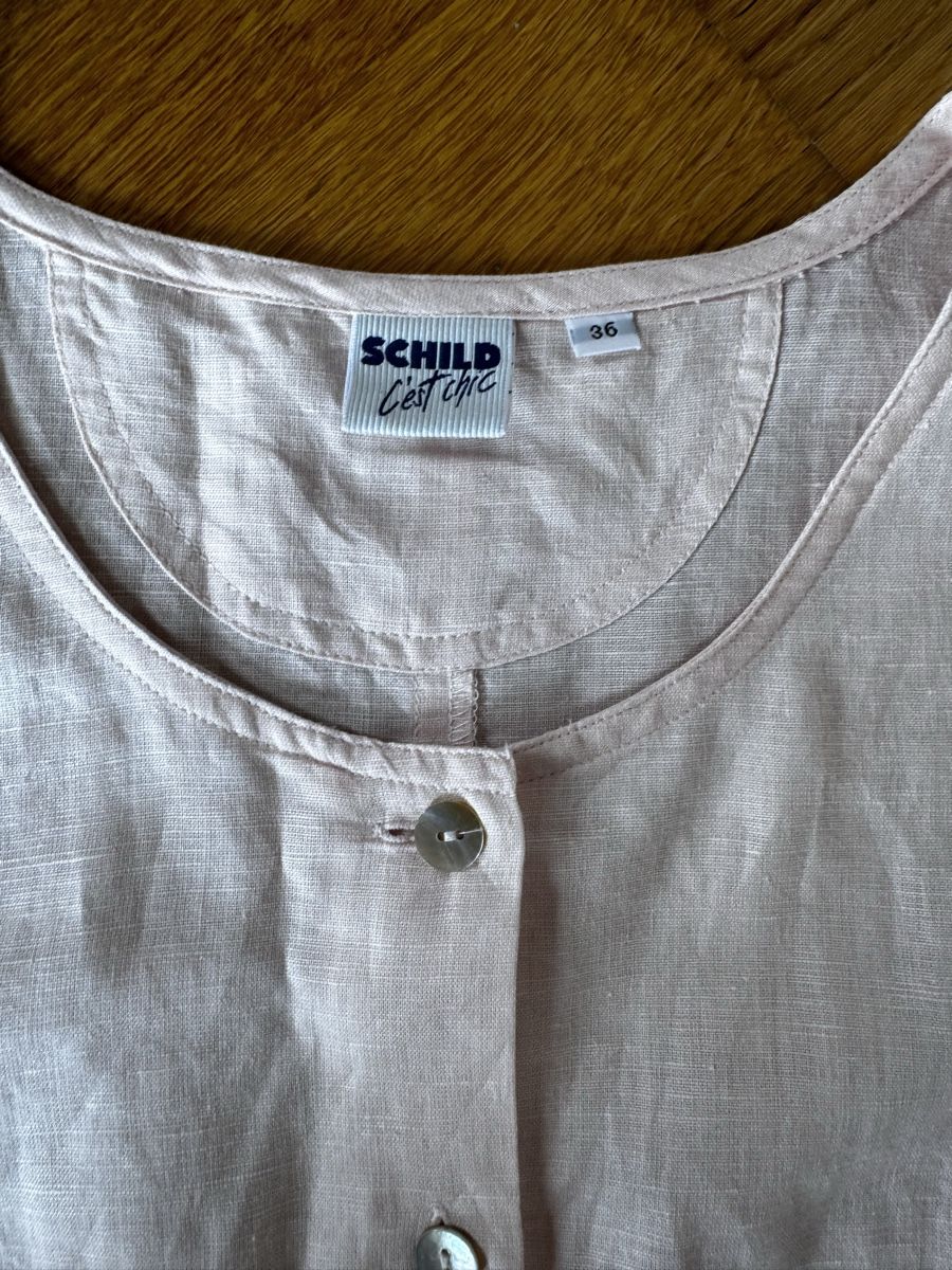 Tops: Leinen Top / Bluse / Rosa / Gr. 36 – Gebraucht aus Hünibach von s.leptir 4