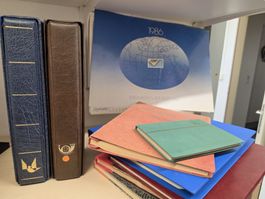Briefmarkenalben Set diverse Ausgaben gebrauchter Zustand