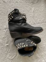 ELENA IACHI Designer Leder Ankle Boots NP Fr. 390