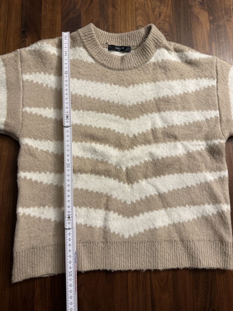 Mango Maglioni & Felpe: Mango Pullover gestreift beige weiss Gr.S – Usato da Zürich venduto da yas_7vdk 2