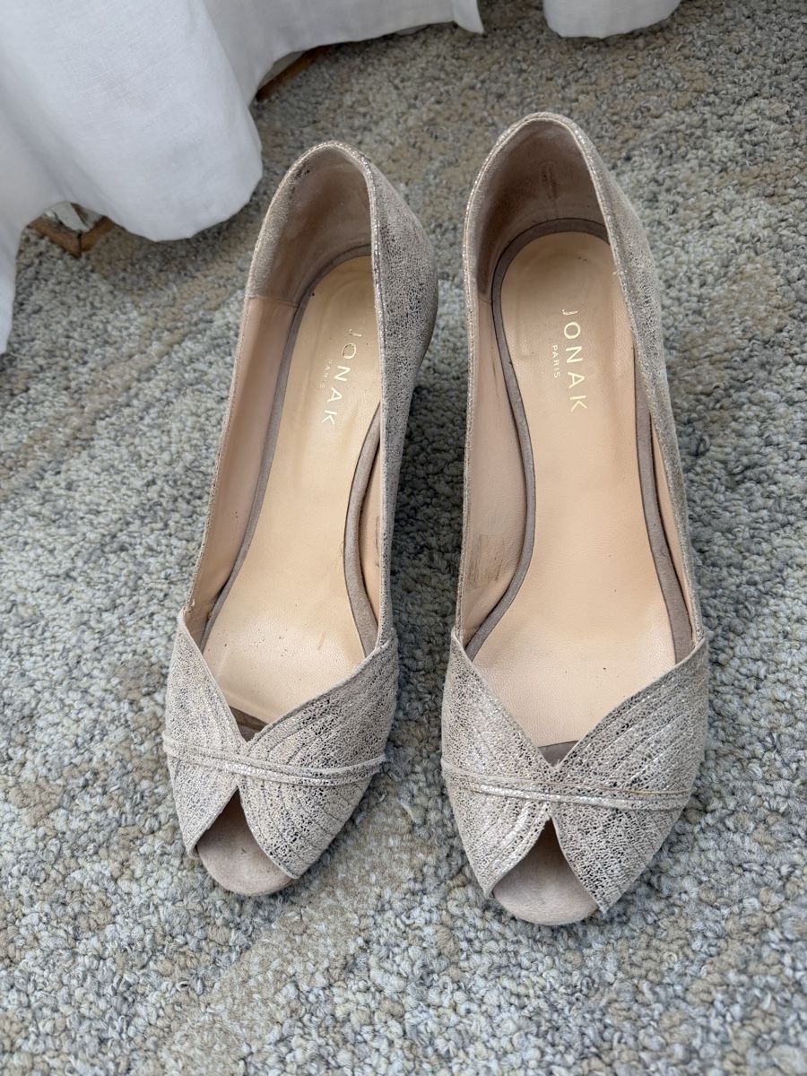 Jonak Scarpe da donna: Escarpins JONAK Paris dorés, taille 40 – Usato da Lausanne venduto da Pascal9999 1