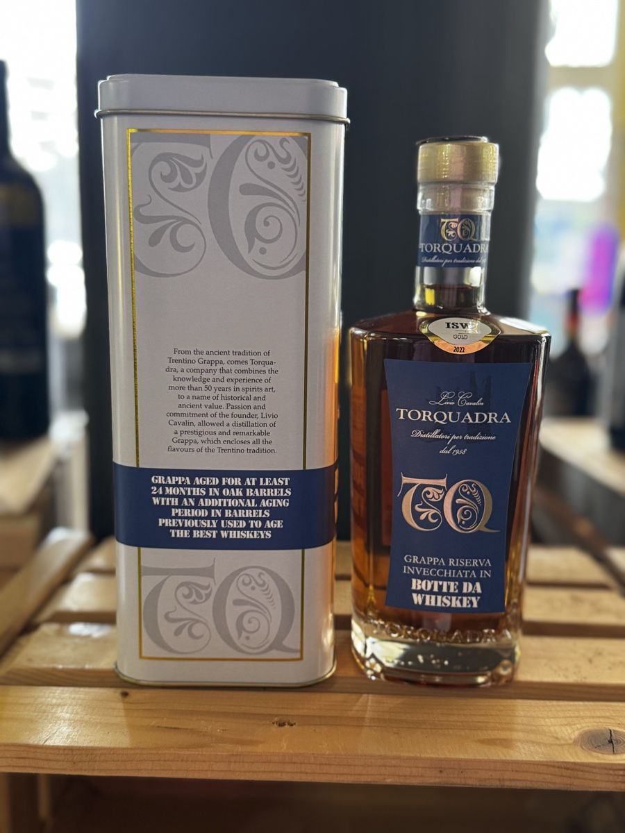 Bevande alcoliche: Grappa botte da whiskeyTorquarda Originalverpackung – Nuovo e nell'imballaggio originale da Horgen venduto da swiss.superdeal 1