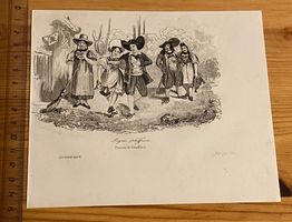 Schaffhauser Tracht: Stich 1838