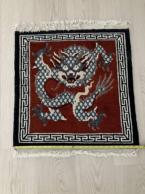 Tappeti: Tappeto tibetano con drago – Usato da Origlio venduto da Zeto.81