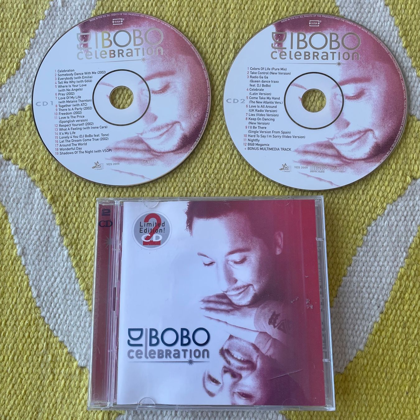 CDs: DJ BOBO-2CD LIMITED EDI CELEBRATION – Gebraucht aus Rorschacherberg von CD-Roli