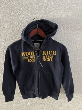 Neue Original Woolrich Sweatjacke 