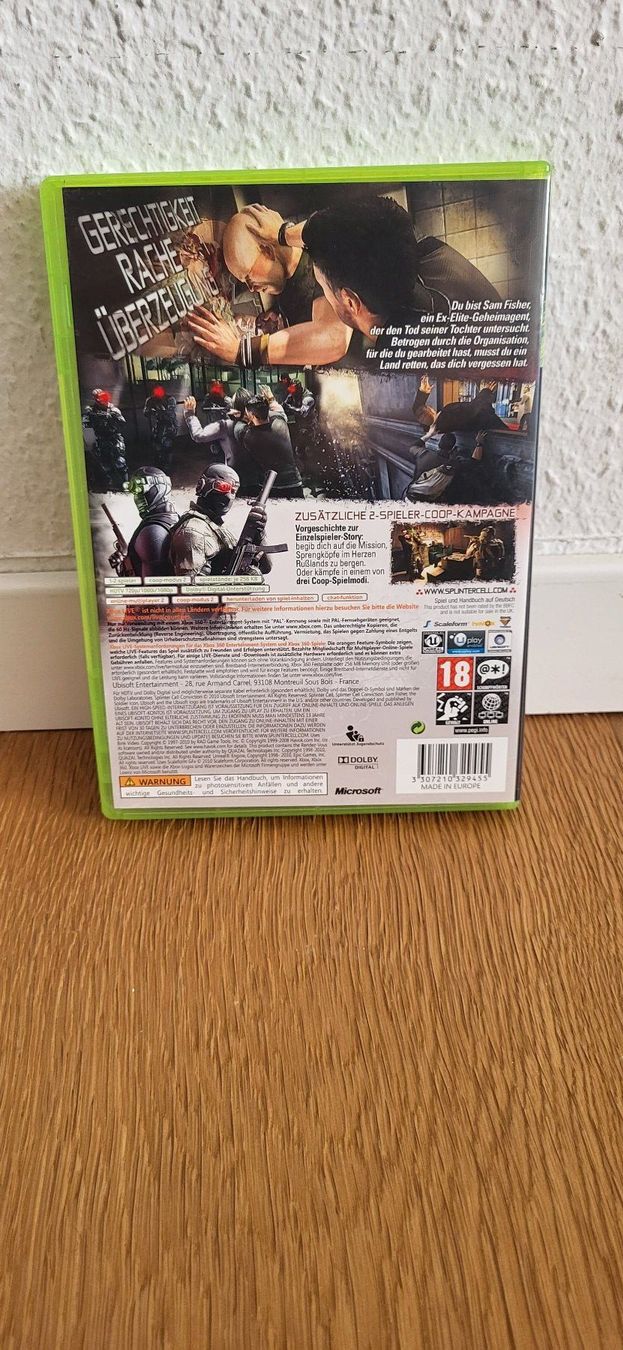 Microsoft Giochi: Xbox 360 - Splinter Cell Conviction – Usato da Münsingen venduto da DigitaleSpielecke 1