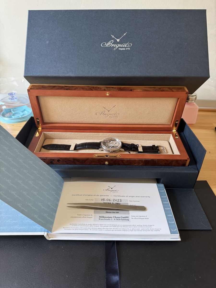 Breguet Montres: Bréguet tradition full set 7097 BB seconde rétrograde  – D'occasion à Neuchatel par mar_9blm 1