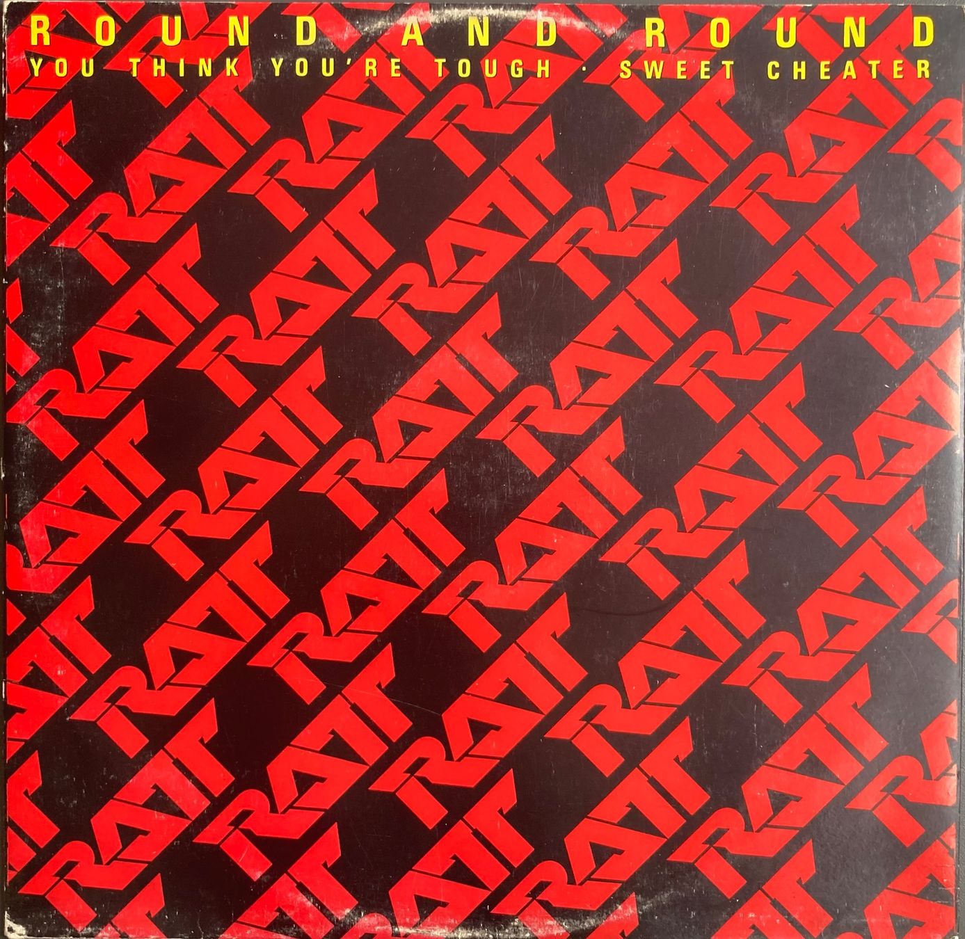 Schallplatten: RATT - ROUND AND ROUND – Gebraucht aus Poliez-Pittet von Newtown-Records