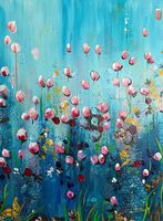 Peinture D'art Tableaux Original on Canvas 60x80 cm
