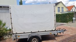 Humbaur Anhänger mit Blache - guter Zustand - MFK neu
