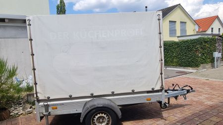 Humbaur Anhänger mit Blache - guter Zustand - MFK neu