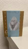 Mini Gorilla Atmosphere Licht Batterie Nachtlicht blau