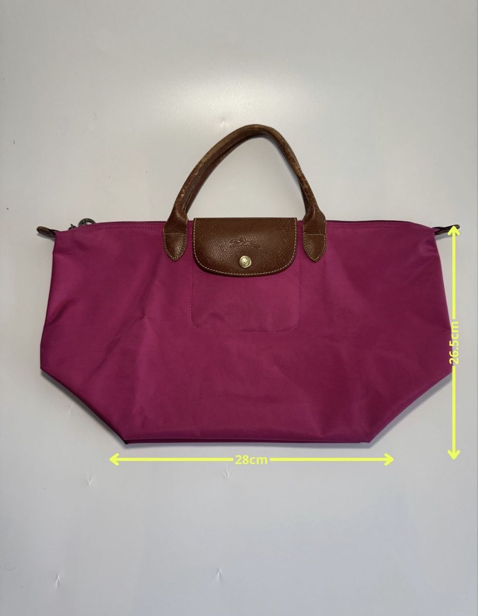 Longchamp Borse da donna: LONGCHAMP LE PLIAGE M - ORIGINAL - ROSE – Usato da Vionnaz venduto da b_f_d_r_g