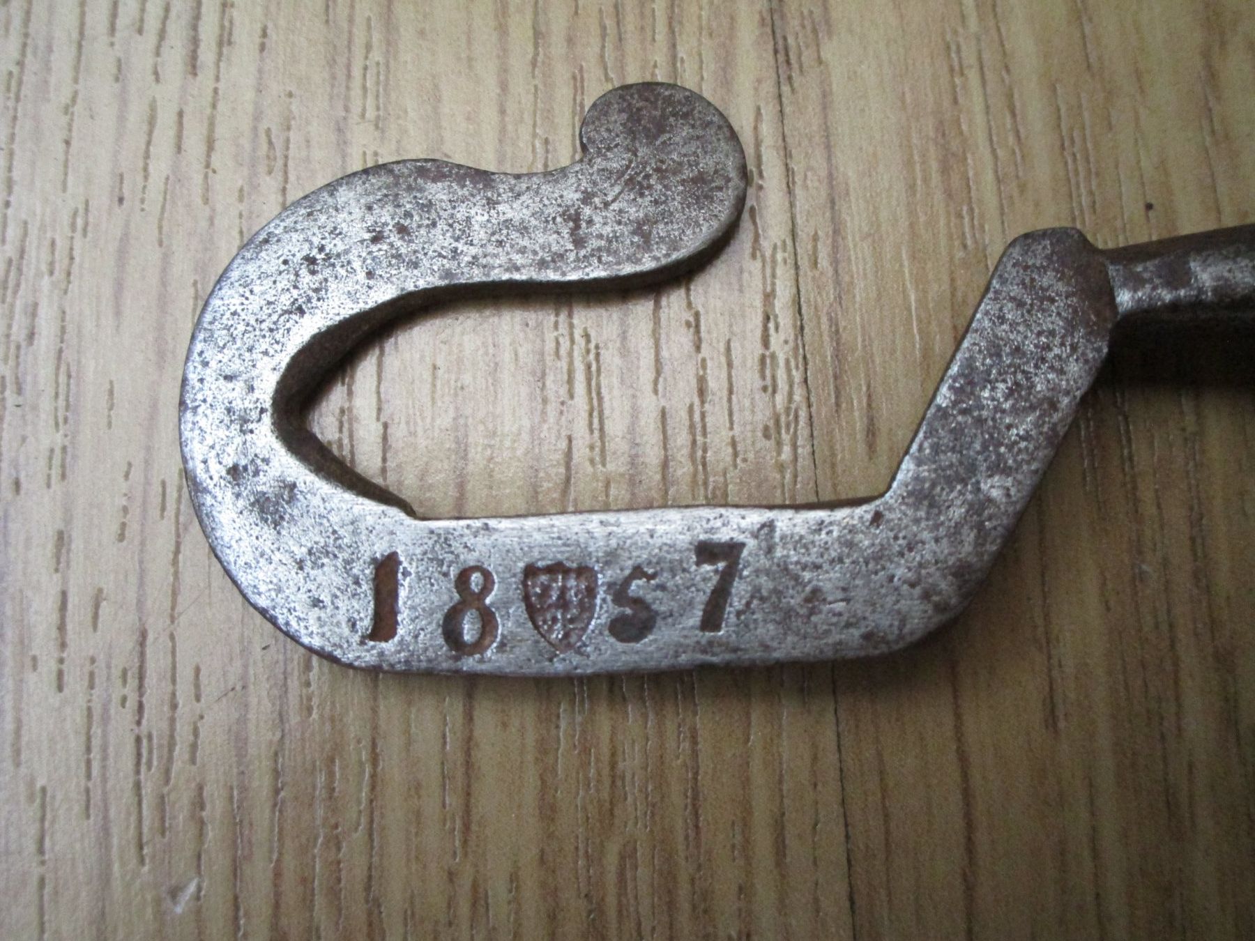 Bilance e pesi: Antikes Gewicht 1857  1/2 HECTO – Usato da Heimberg venduto da Lupo57 1