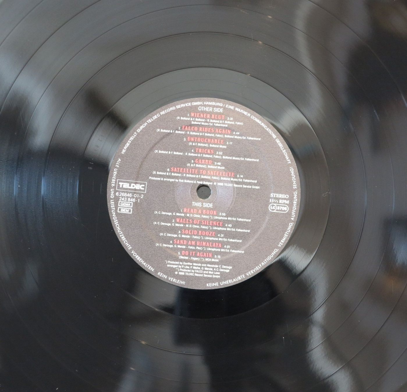 Schallplatten: Falco - Wiener Blut / LP – Gebraucht aus Zürich von Naim60 3
