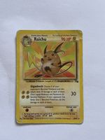 Pokemon Karte Raichu Fossil vintage