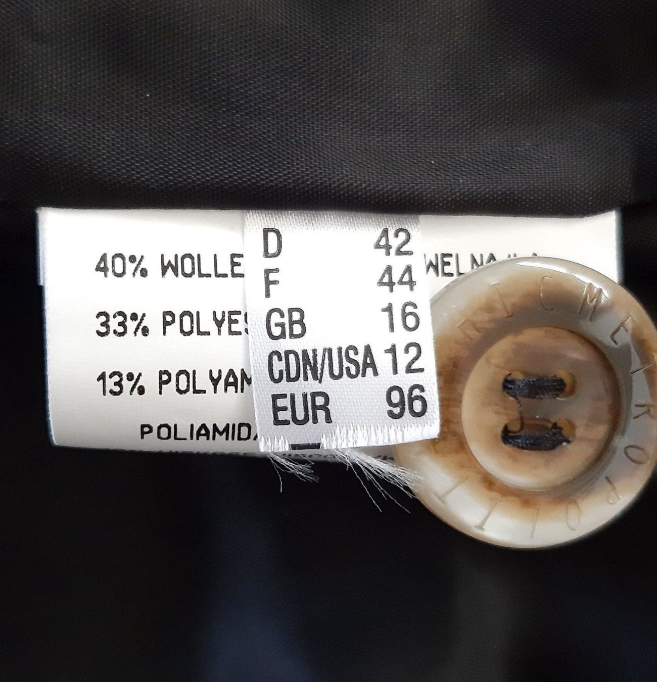 Giacche: Eleganter Tuzzi Blazer, Grösse 42, – Usato da Winterthur venduto da meci02 4