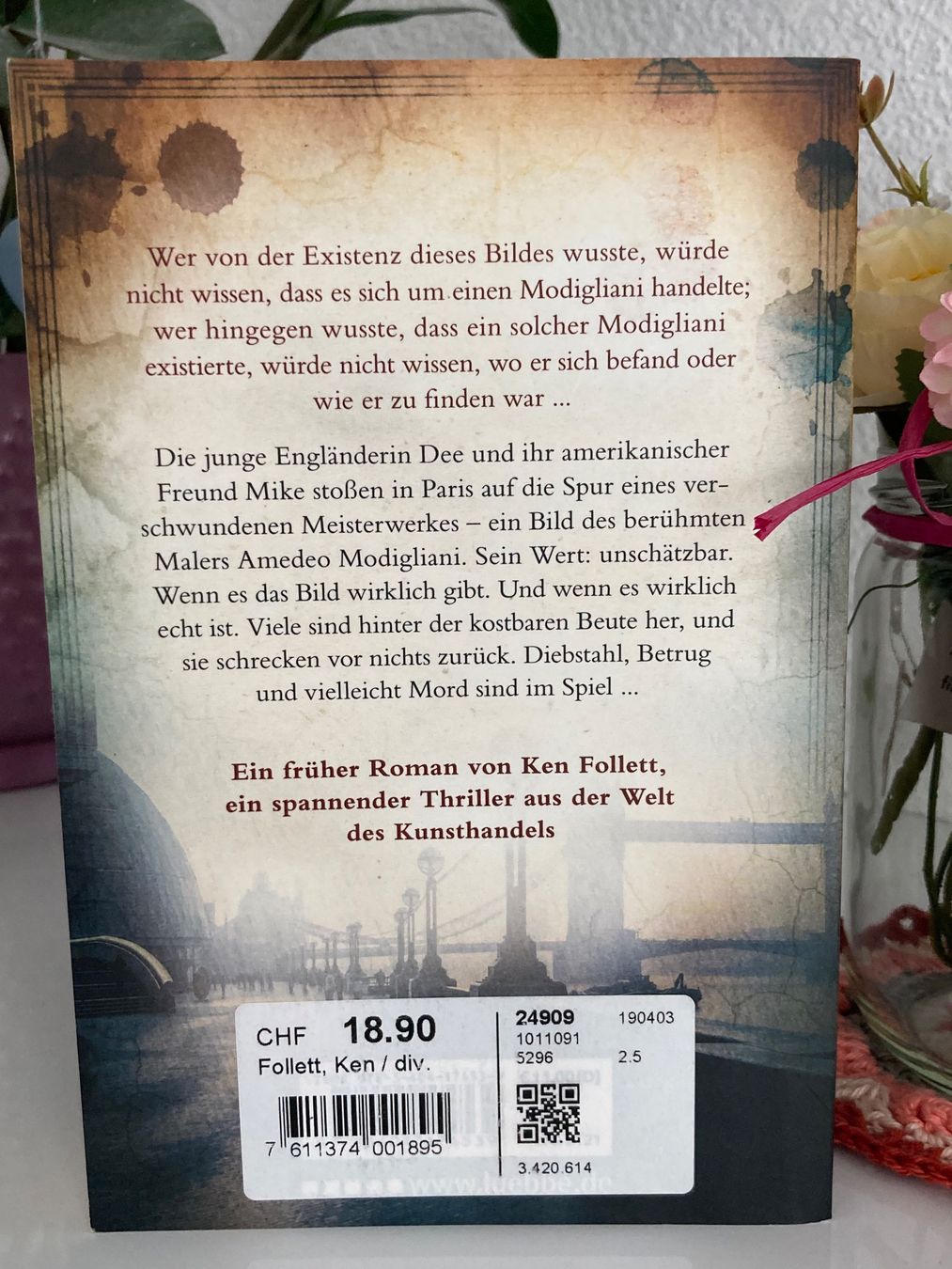 Libri: Der Modigliani Skandal - Ken Follett – Usato da Frauenfeld venduto da AlphaCentauri369 1