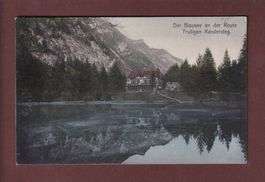 BLAUSEE an der Route Frutigen-Kandersteg