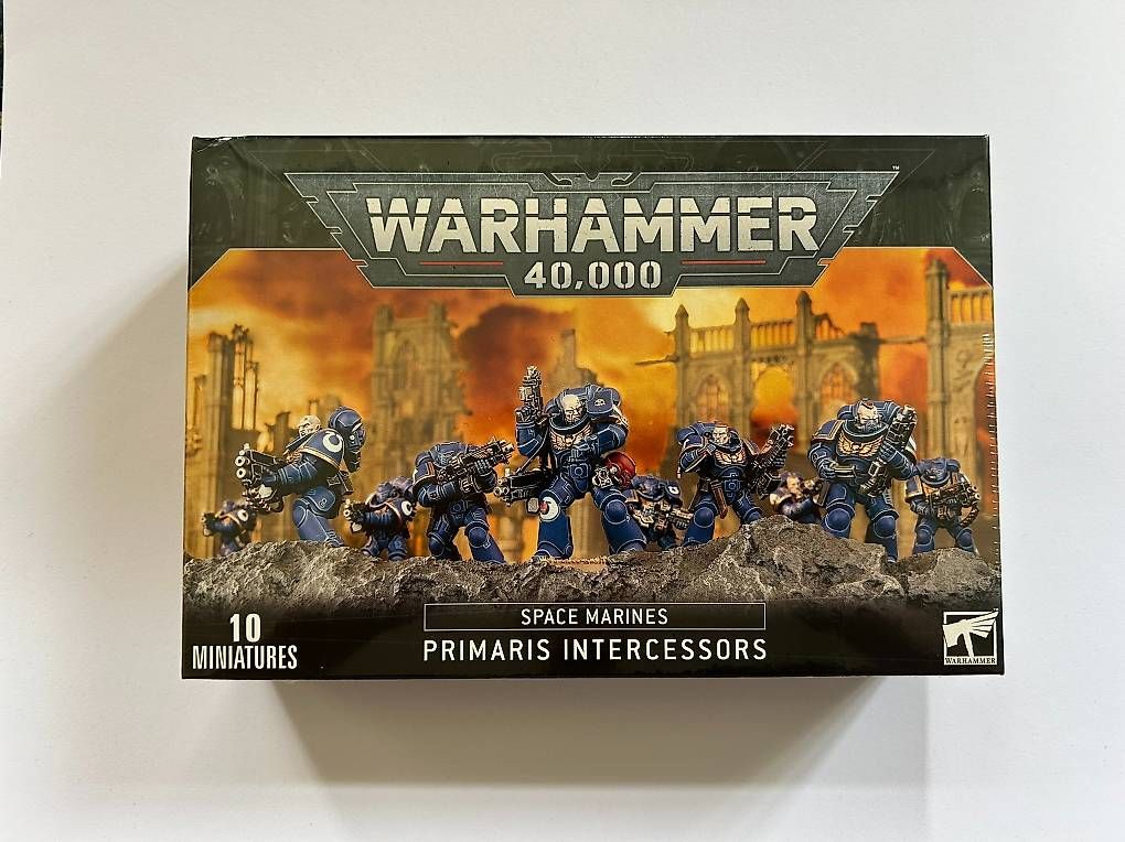 Kit di modellismo & Modellini statici: Warhammer 40000 Space Marine Primaris Intercessors – Usato da Eichberg venduto da sam_8c2w