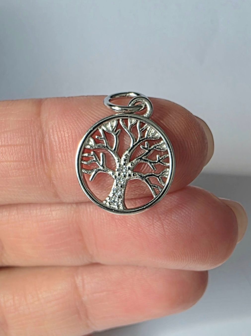 Pendentifs: Lebensbaum Anhänger Silber 925 – Neuf (Voir description) à Madetswil par triforuz 1