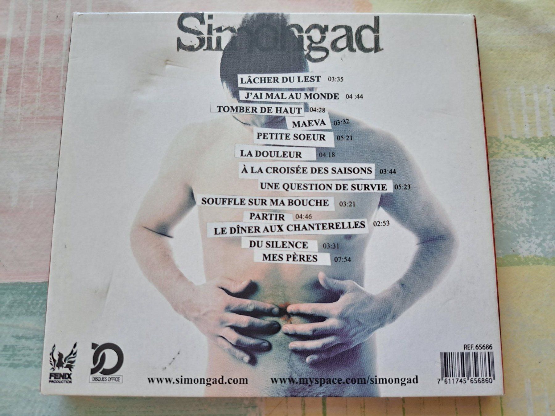 CD: CD Simongad - Tête Brûlée  – Usato da Pully venduto da bro_n52j 1
