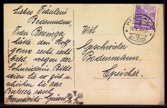 Cartoline postali: AK St. Gallen, St. Leonhardstrasse – Usato da Berlin venduto da bartko-reher 1