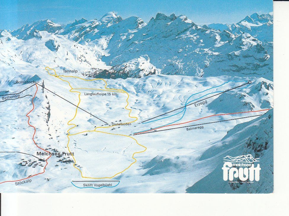 Cartoline postali: Melchsee Frutt 1989 – Usato da Bürglen TG venduto da StampGraf