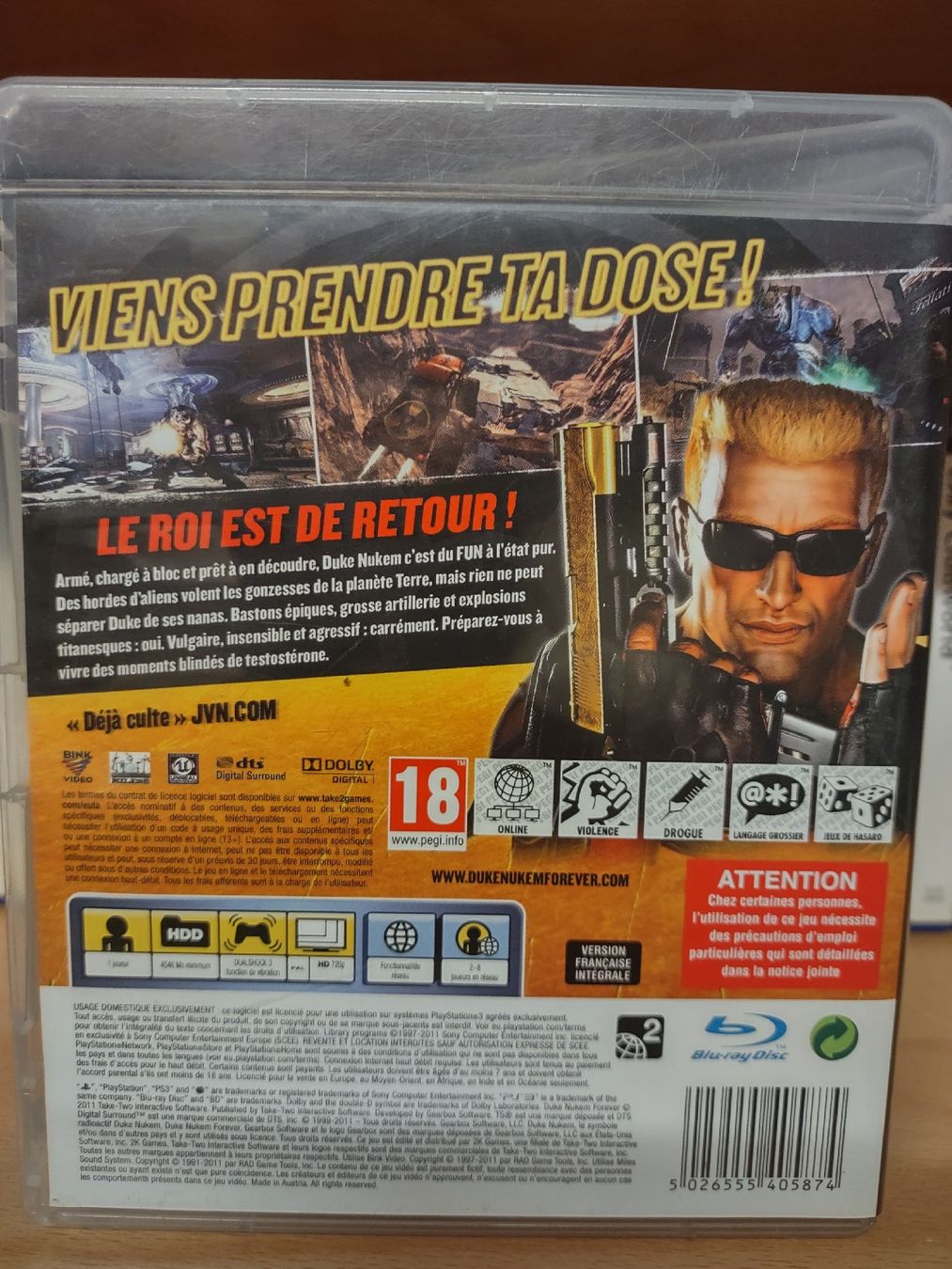 Giochi: Duke Nukem Forever PS3 - Jeu complet – Usato da fribourg venduto da GameSpot 1