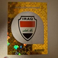 Wappen IRQ 1 Panini FIFA WM 2026