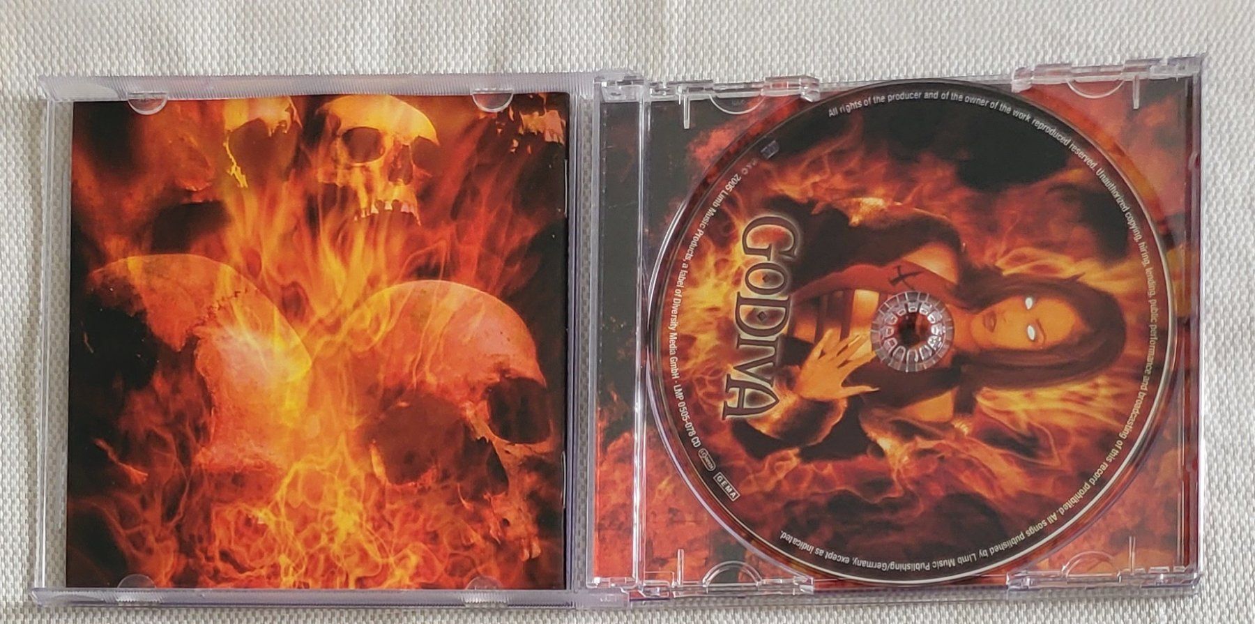 CD: Godiva - Call me under 666 – Usato da Villars-sur-glane venduto da Epsilonhike 2