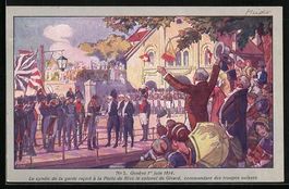 Genève, 1er juin 1814, Le syndic de la 